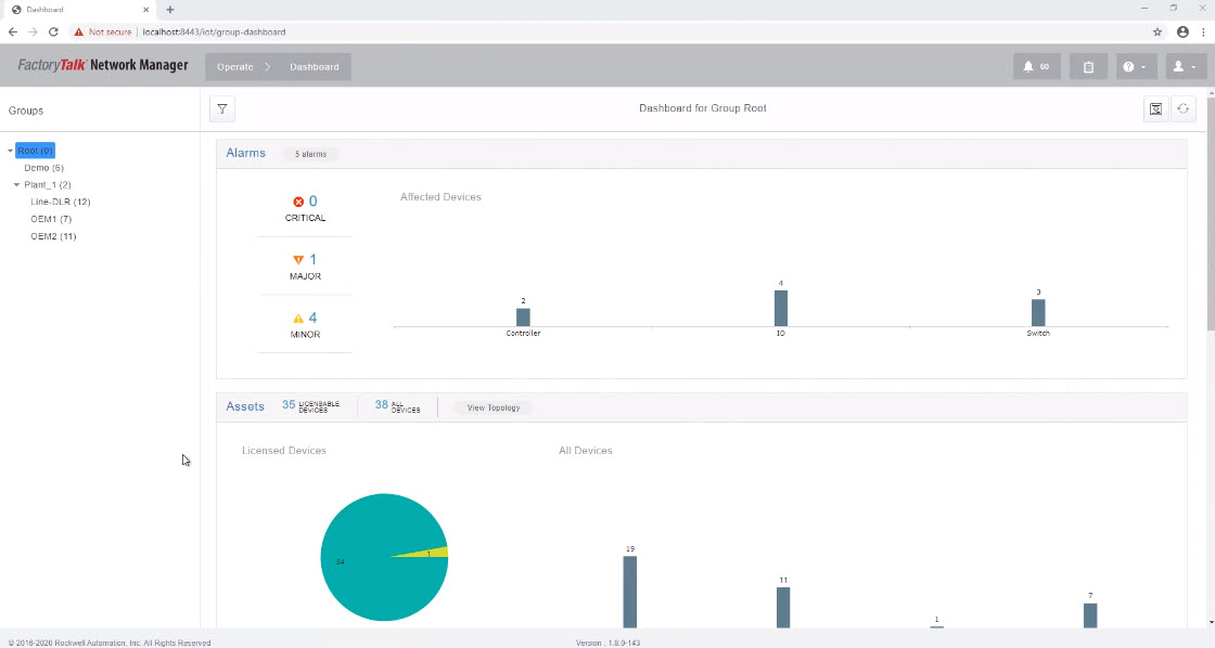 FactoryTalk Network Manager Maintenance